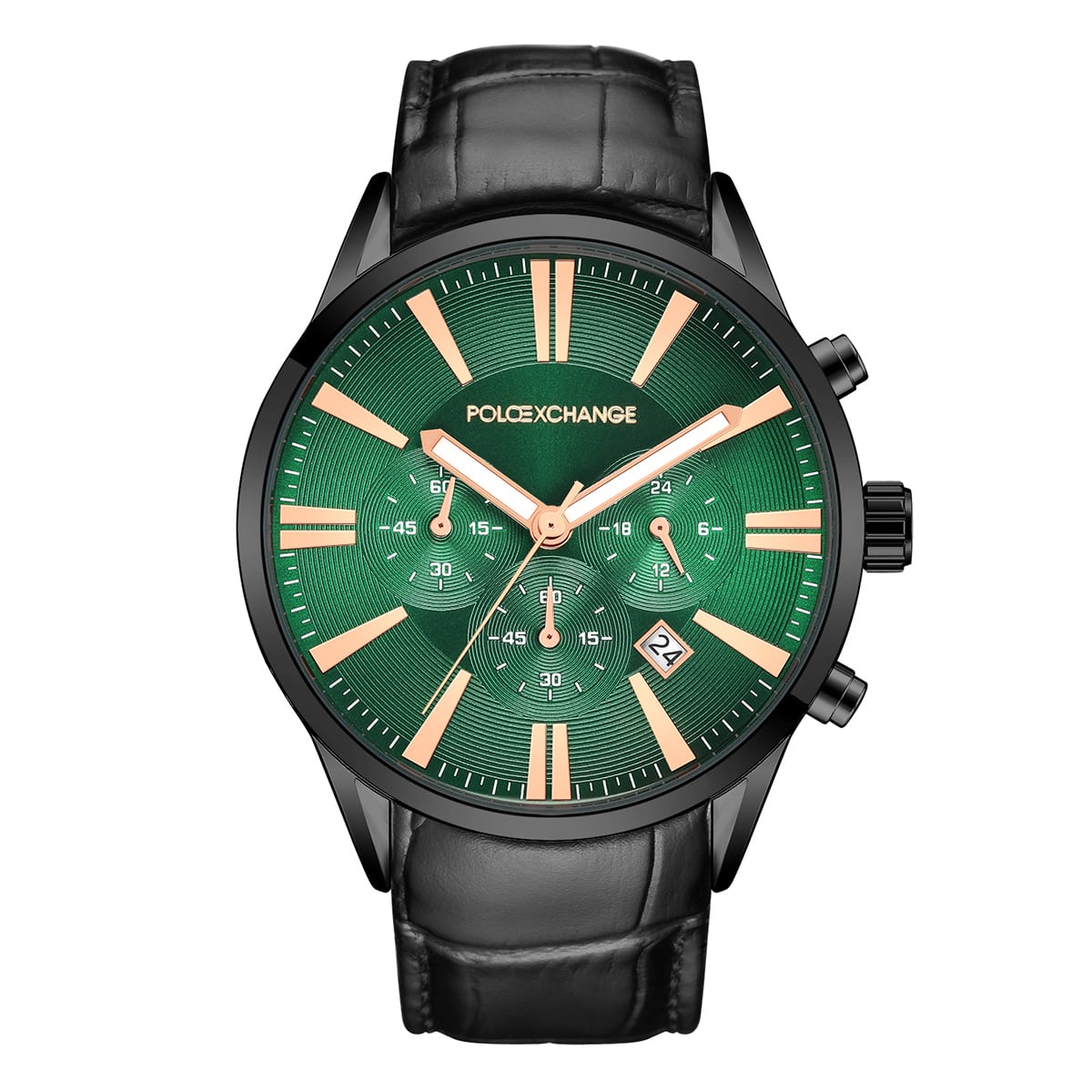 MONTRE POLOEXCHANGE HOMME CHRONO ACIER